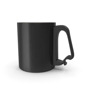 black-aluminium-cup